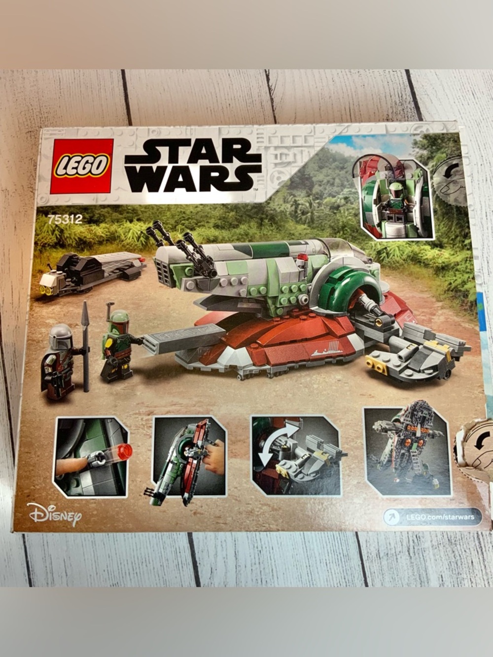 Lego Star Wars Boba Fett’s Statship #75312 & NIP Mini set #75344 w/boxes - Picture 3 of 6